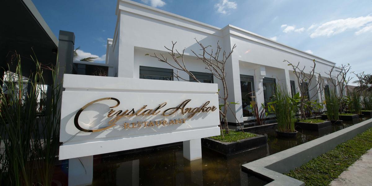 The Facade of Crystal Angkor Restaurant